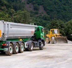 Green Dump Truck - Chassis Lubrication